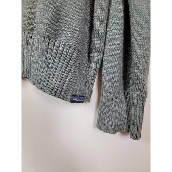 Eddie Bauer New with Tags 1/4 Zip Sweater Men's XL Tall Long Sleeve Pullover - Picture 5 of 7